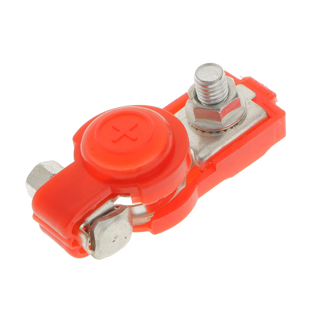 1 Pair Replacement Auto Car Battery Terminal Clamp Clips Black+Red Connector