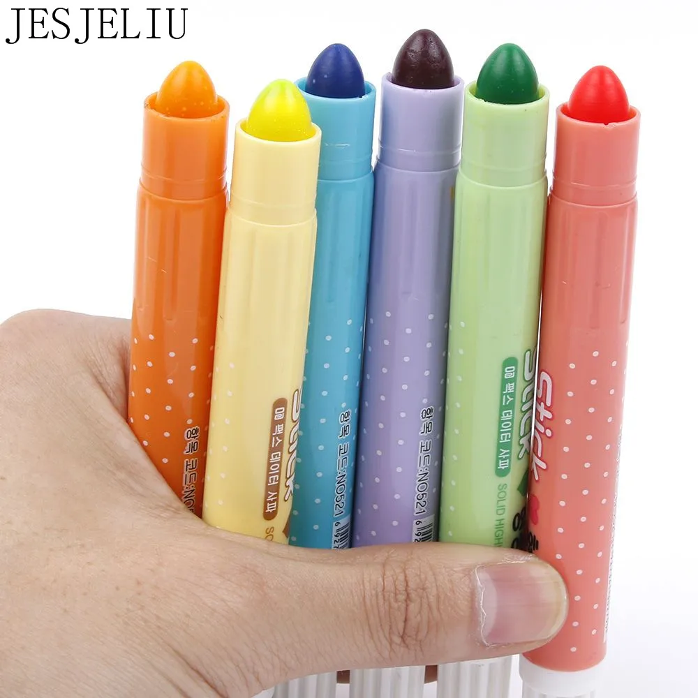 Buy 1PC Solid creative Colorful cute solid jelly pen