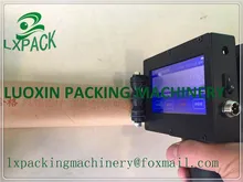 LX-PACK Lowest Factory Price 360 degree Portable Marking Machine handheld batch code printer hand jet printer make-up cosmetics