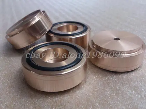 Hifi store NEW 4pcs aluminum machine feet GOLD Diameter 44mm high 17mm model C