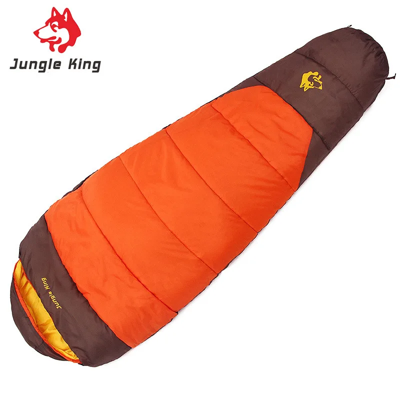 

Jungle King Mummy Hollow Cotton Filling Winter Warm Sleeping Bag Adults 230*80*50CM Splicing Sleeping Bag Camping Hiking
