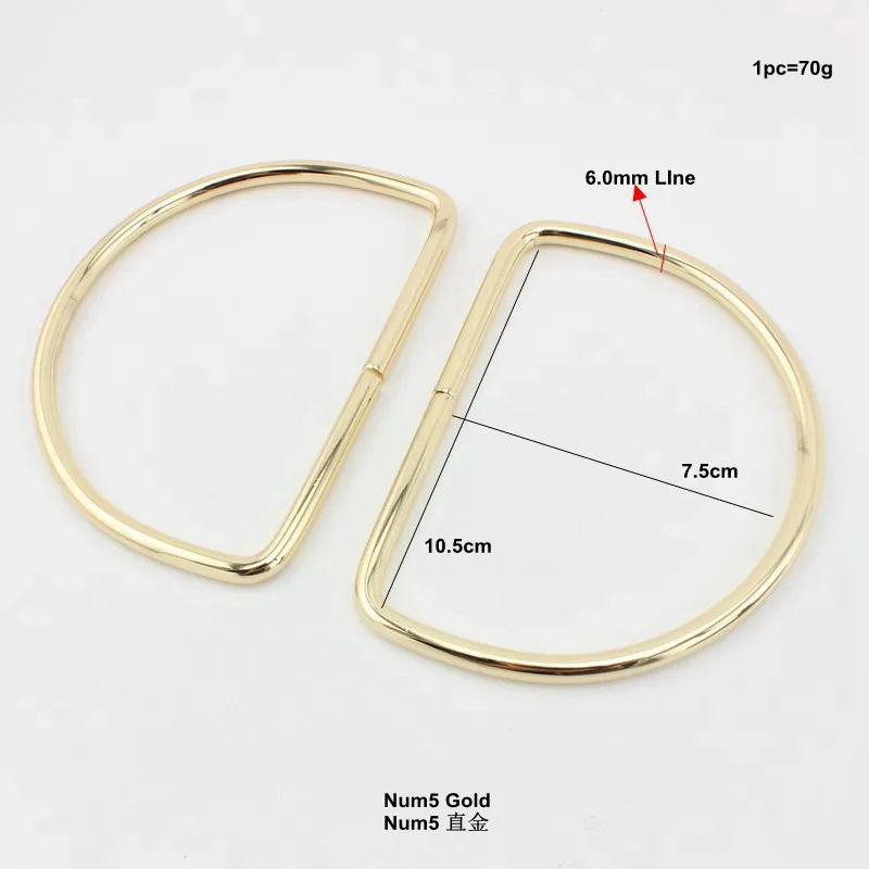 6,0 линия D кольца 105 мм внутри для ремешка кольцевые сумки лямка для сумки брюки соединить ручной работы сплав металла