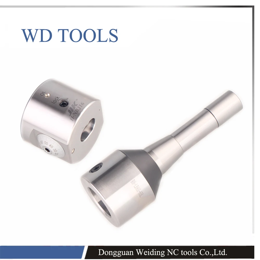 Small Diameter R8 tool holder with NBJ16 Boring system with work range (6-51mm) with 12pcs boring holder