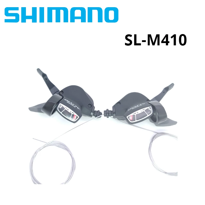 

Shimano Alivio SL-M410 3x8 speed mountain bike Shifters 3x8 24S 24 Speed MTB bicycle Trigger Shifter Lever Set