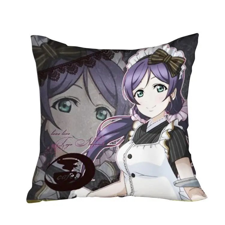 Hobby Express Anime Square Dakimakura Nozomi Love Live Pillow Cover