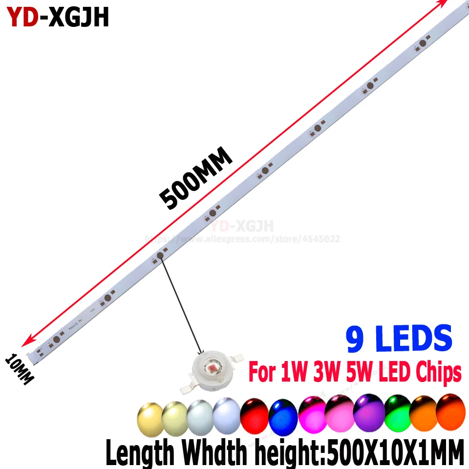 9LEDS-500X10X1MM