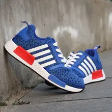 Hot Sale 2016 New Spring Autumn Air mesh Fly Fabric Lace-Up men’s trainers Casual Shoes Fashion breathable tenis sneakers