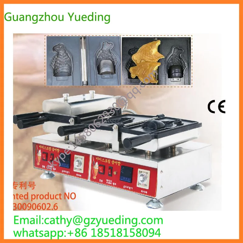 

electric type Fish Waffle Maker Taiyaki machine