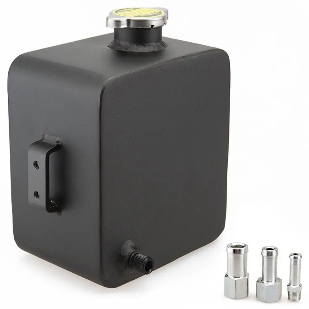 

Universal Fitment Lightweight Header Tank Car Water Tank 2.5L Litre Polished Aluminium Alloy Header Expansion Water Tank
