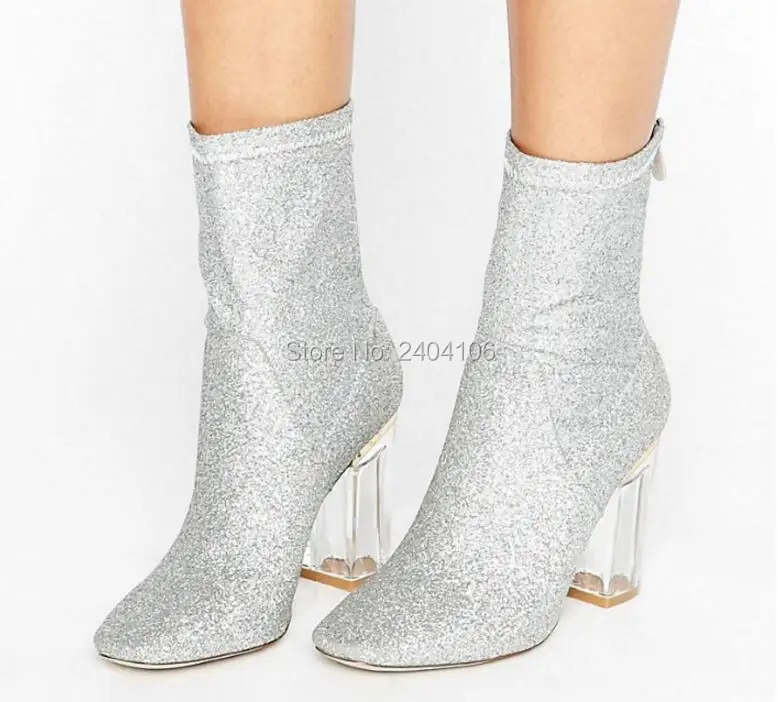 perspex heels designer
