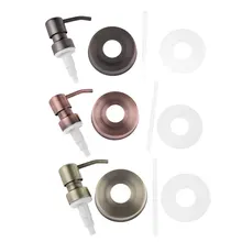 Нержавеющая сталь общий Mason Jar Лосьон и шампунь диспенсер Аксессуары Анти протекание Многофункциональный дозатор мыла насос крышки наборы