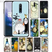Anime My Neighbor totoro Phone Case for Oneplus 7 7Pro 6 6T Oneplus 7 Pro 6T Black Silicone Soft Case Cover