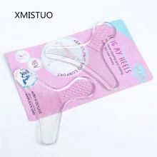 Xmistuo 3 пары толстые силиконовые противоизносные наклейки для ног т-каблук для защиты обуви на высоком каблуке Уход за ногами облегчение ног для предотвращения