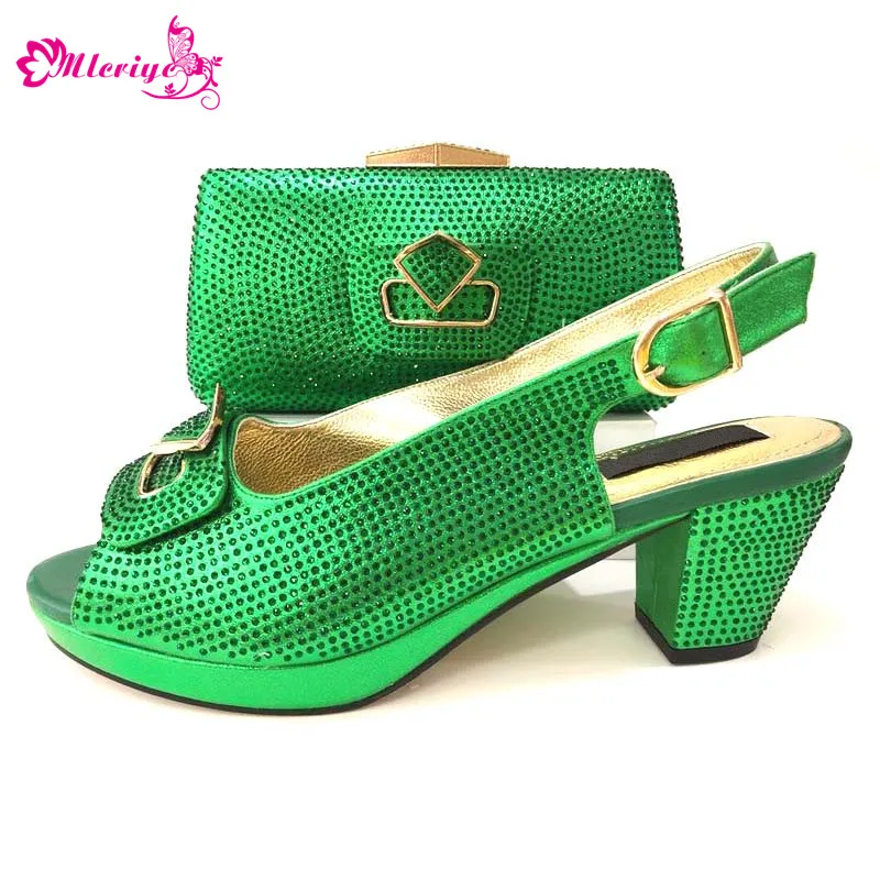 African Party Italian Shoes with Matching Bag for Wedding Women Shoes and Bag to Match for Parties Nigerian Shoes and Bag Set African Party Italian Shoes with Matching Bag for Wedding Women Shoes and Bag to Match for Parties Nigerian Shoes and Bag Set