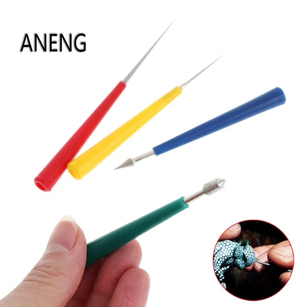 ANENG 4Pcs Diamonte Coated Bead Reamer Set Beading font b Jewelry b font Repair Woodworking font