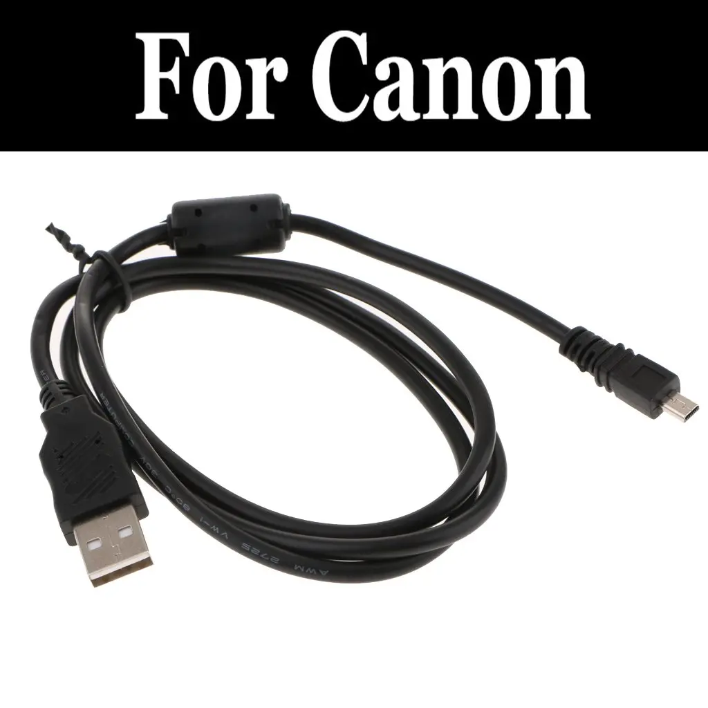 USB Data Sync Cable Lead Para Canon DSLR EOS 5D 7D 10D 20D 20Da 30D 40D 50D D60 USB Data Sync Cable Lead Para Canon DSLR EOS 5D 7D 10D 20D 20Da 30D 40D 50D D60