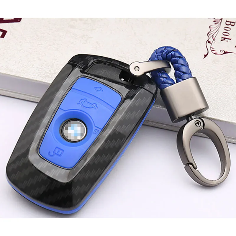 Чехол для ключей Ceyes из углеродного волокна Bmw новый 1 3 4 5 6 7 серии F10 F20 F30 кнопки
