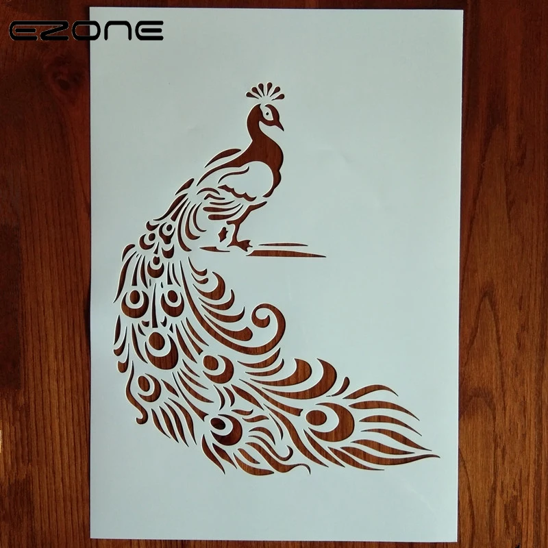 EZONE 1PC Craft Layering Stencils Different style For Walls Painting Scrapbooking Album Decor Embossing Paper Template baby metal die cutting scrapbooking embossing dies cut stencils decorative cards diy album card paper card maker