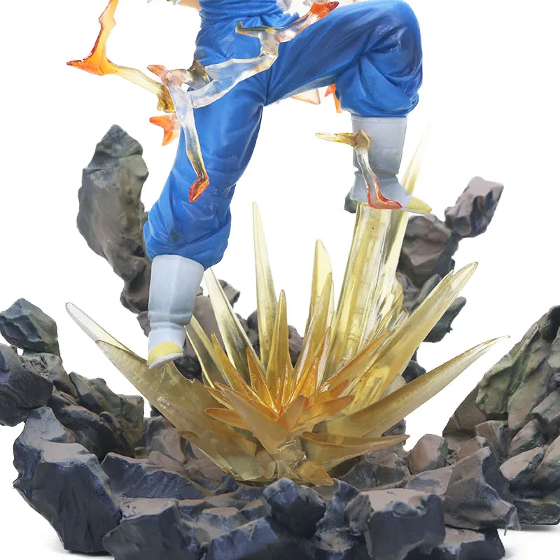 Супер Saiyan 3 Majin Buu Vegeta Транкс, Сон Гоку морозильник ПВХ Фигурки Dragon Ball Z фигурка Коллекционная модель игрушки