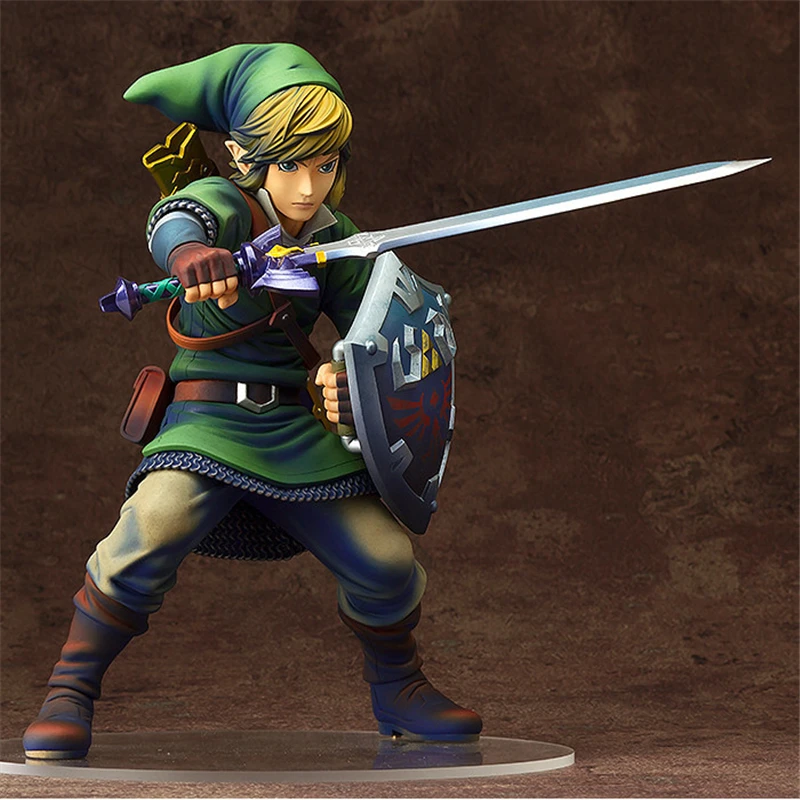

Anime The Legend of Zelda Link PVC Action Figures Collectible Model Toys 20cm KT3654