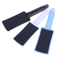 Пятка пилочка для ног терка для ног Педикюр удалитель роскошный нержавеющая сталь скраб для ног маникюрные инструменты для ногтей случайный