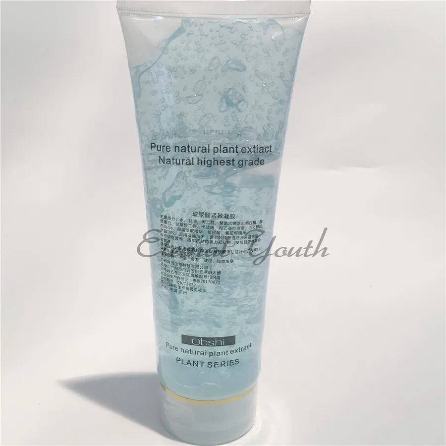 Transmissão de Freqüência de Rádio Gel de Ácido Ultrasound Cavitação Cooling Hialurônico Azul 280g Ipl 1 Ultrasound Cavitação IPL Cooling Gel de Ácido
