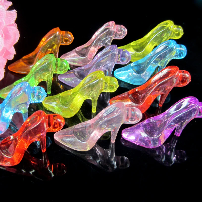 Buy 50Pcs Mixed Plastic High Heel Shoes For Craft