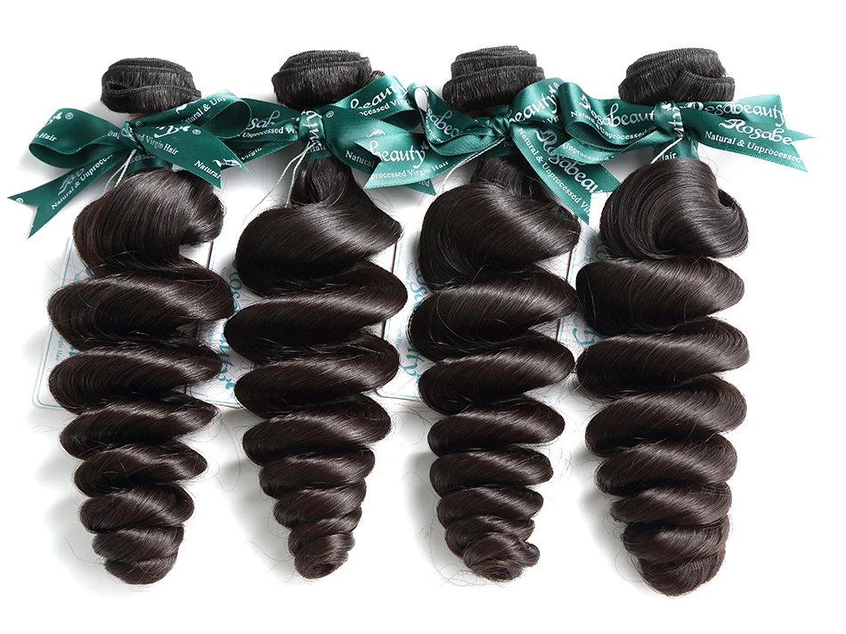 3 4 10a extensões de cabelo virgem não processadas