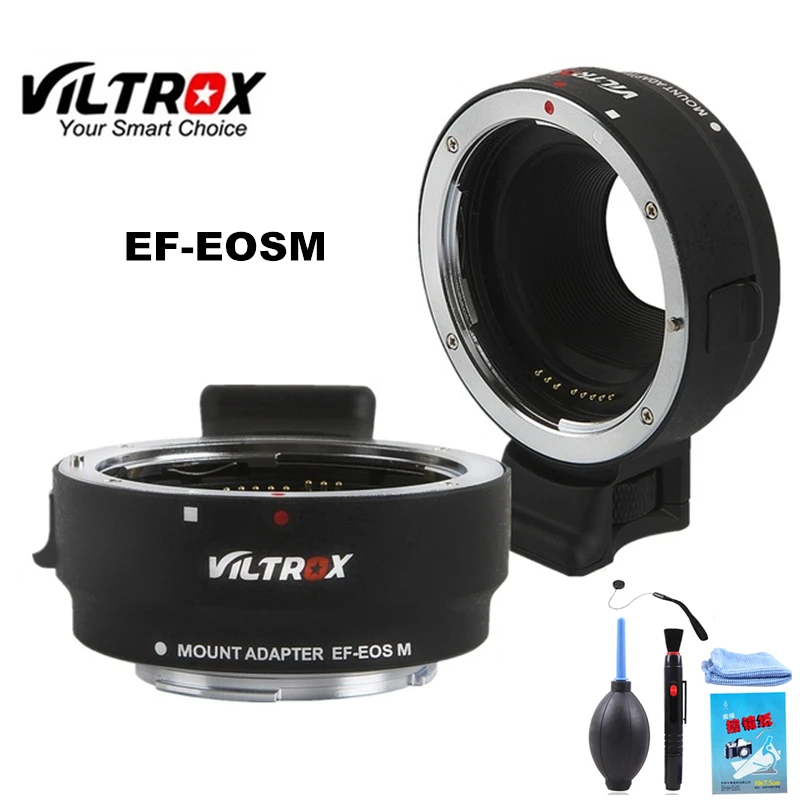 Viltrox EF EOSM электронный адаптер для объектива с автофокусом Canon EOS S объектив M M2 M3 M5 M6