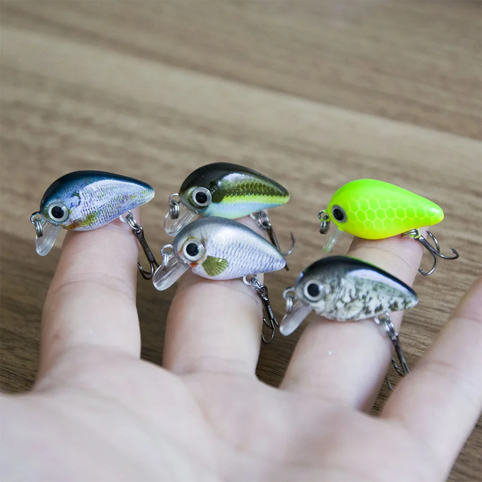 Walk Fish 5 шт./партия 3 см 1 8 г бионическая рыболовная приманка для ловли рыбы цветов
