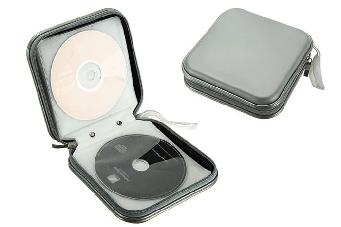 Портативный 40 шт диск CD DVD VCD Бумажник DJ набор контейнеров для хранения держатель сумка для альбома PO66