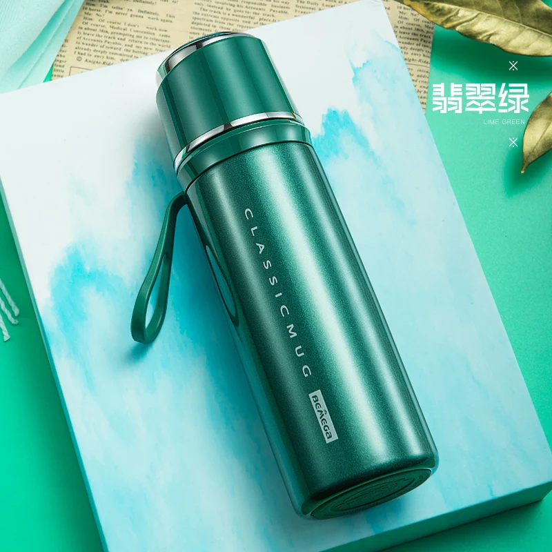 

Thermos female 316 stainless steel student simple and compact portable water cup Daily gift durable BT-06