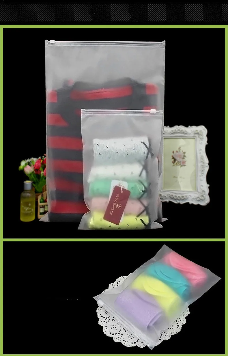 Купить 10 шт. 40*50 см Прозрачные абразивные молнии opp мешки ...