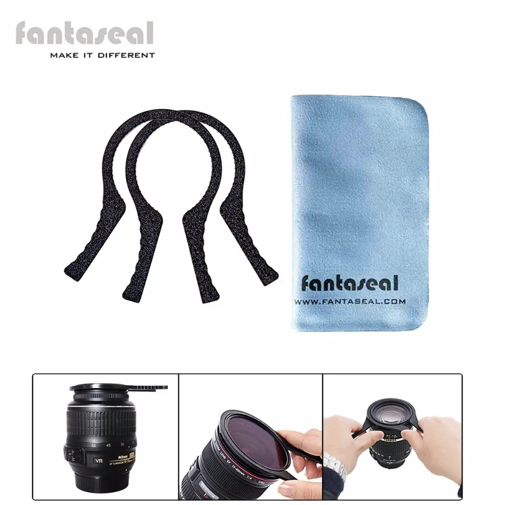 

Fantaseal 37-46mm Lens Filter Wrench Clamp Clip DSLR Camera Lens Filter Wrench Clamp Spanner Wrench Kit for Canon Nikon Sony