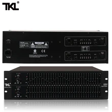 TKL 1231 оборудование ограничитель напряжения Аудио Звуковая система Графический двухканальный 31 полосный сценический DJ 1231 эквалайзер процессоры