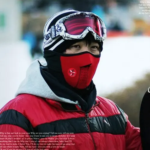 Cuello cálido media máscara de cara de invierno deporte máscara a prueba de viento bicicleta ciclismo máscara esquí Baberos esquí Snowboard al aire libre mascarillas polvo