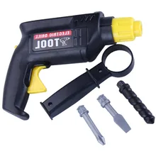 Детский пластиковый инструмент для обслуживания моделирования образовательный ремонт электродрель инструменты