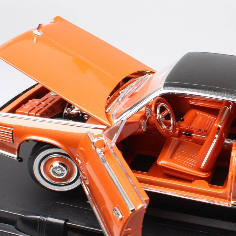 1:18 масштаб Большой классический винтажный люкс 1963 Chrysler турбинный автомобиль концепция Diecasts& транспортные средства модели игрушек подарки для детей