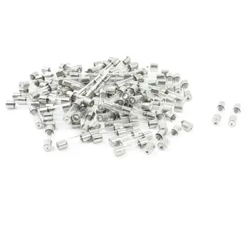 

100 Pcs Low Breaking Capacity 5 x 20mm Fast Blow Glass Tube Fuses 4A 250V