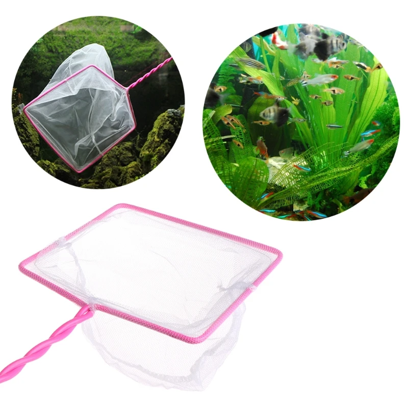 1Pc Aquarium Fishing Tank Net Plastic Soft Square Mesh Fish Shrimp