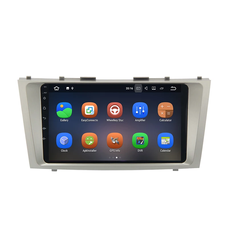Discount Lenvio 2G RAM Quad Core Android 7.1 CAR DVD Player For Toyota CAMRY 2007 2008 2009 2010 2011 Radio GPS Navigation multimedia IPS 1