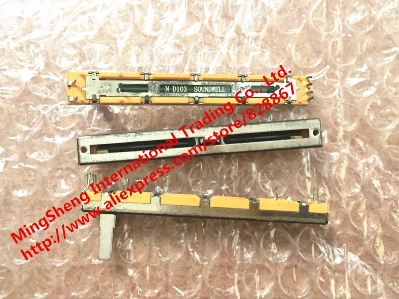 Оригинальный новый 100% soundwell N D103 D10K одинарный потенциометр 1202 1622 Карманный soundskill
