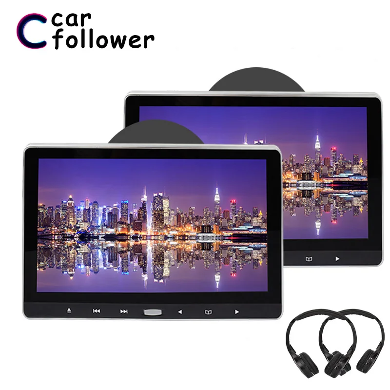 

Monitor 11.6 Inch Screens For Car HD 1080P Touch Button MP5 Player Support USB/SD/IR/FM Transmitter/HDMI/Speaker/Games DVD Car