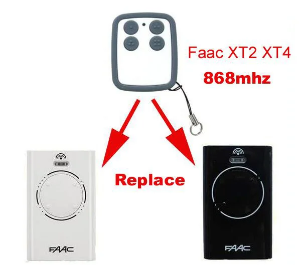 FAAC XT2 XT4 868SLH replacement remote control 868MHZ top quality top quality hormann marantec came faac replacement remote control 868 3mhz fixed code learning code