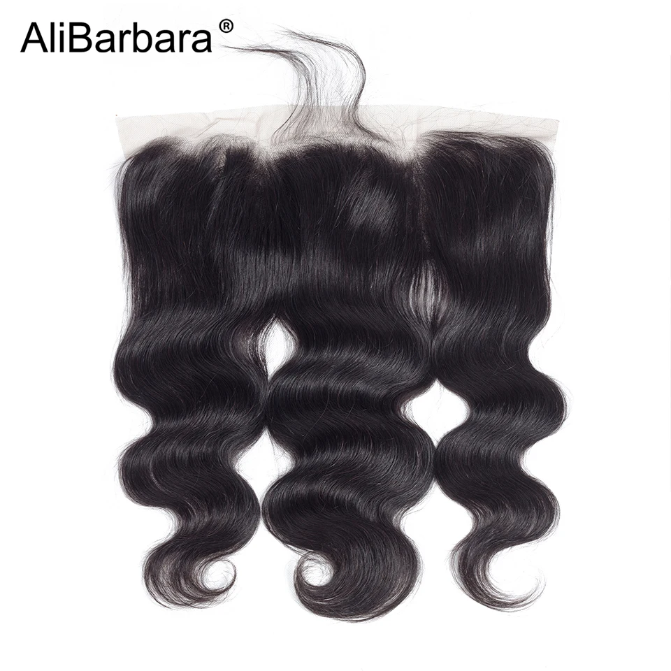 AliBarbara Hair Body Wave Malaysian Human Hair Bundles With Lace Frontal Closure 13X4 ear to ear with baby hair Remy Hair Weave AliBarbara Hair Body Wave Malaysian Human Hair Bundles With Lace Frontal Closure 13X4 ear to ear with baby hair Remy Hair Weave