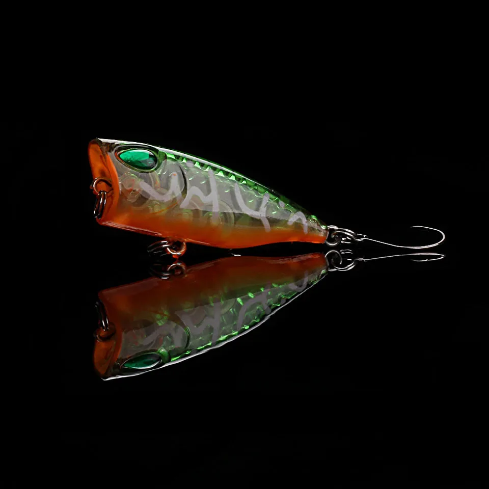 WALK FISH Popper жесткая приманка для рыбалки 40 мм 3,1 г Мини Topwater Crankbait воблеры 10 цветов плавающие рыболовные снасти Pesca