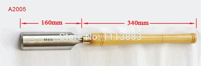 

Woodturning Woodworking Roughing Gouge Wood Lathe Turning HSS 2" x 160 Length