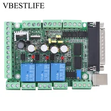 Placa de separación CNC de 4 ejes Y 6 ejes, placa de máquina de grabado CNC para controlador de Motor paso a paso, adaptador de interfaz de MACH3V2.1-L