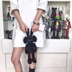 KAWS 10000 mAh плюшевые куклы Мощность банк Сезам уличный стиль кукла OriginalFake BFF стрит-арт современные подарок M269