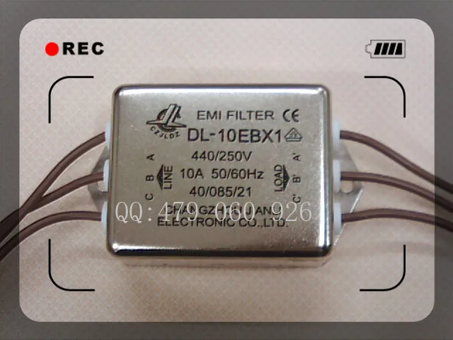 

[ZOB] Jianli EMI power filter DL-10EBX1 --3PCS/LOT